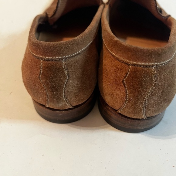 BARRETT Made In Italy Brown 
Suede Horsebit Loafers Sz 9 1/2 Men main image 3